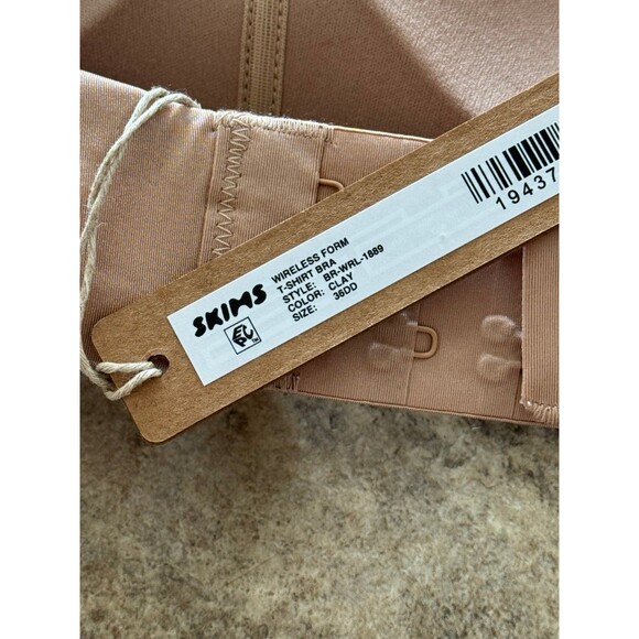Skims Wireless Form T-shirt Bra Clay Size 36DD - Picture 6 of 6